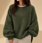EVERLIGHT | SPLIT DETAIL CASUAL SWEATER