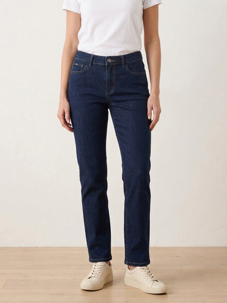 Beyond Denim Straight Leg Jean