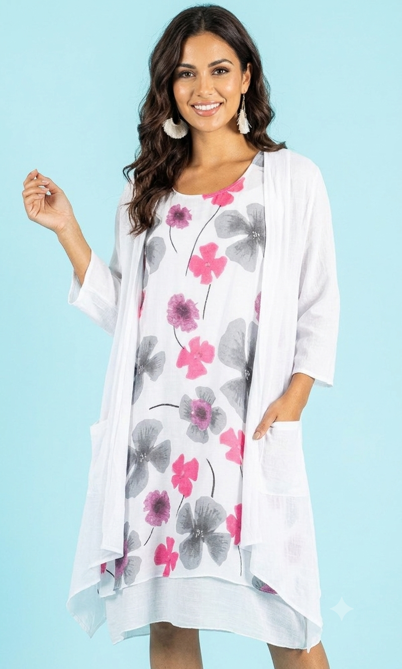 Lightweight Drape Front Cardigan