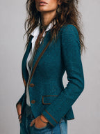 Beatrice | Heritage Herringbone Blazer