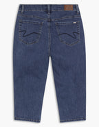 Classic Stretch Denim Capri