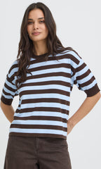 Classic Striped Knit Sweater