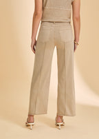 Cropped Wide-Leg Pants