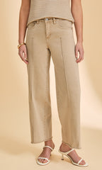 Cropped Wide-Leg Pants