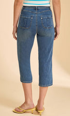 Patch Pocket Capri Jean