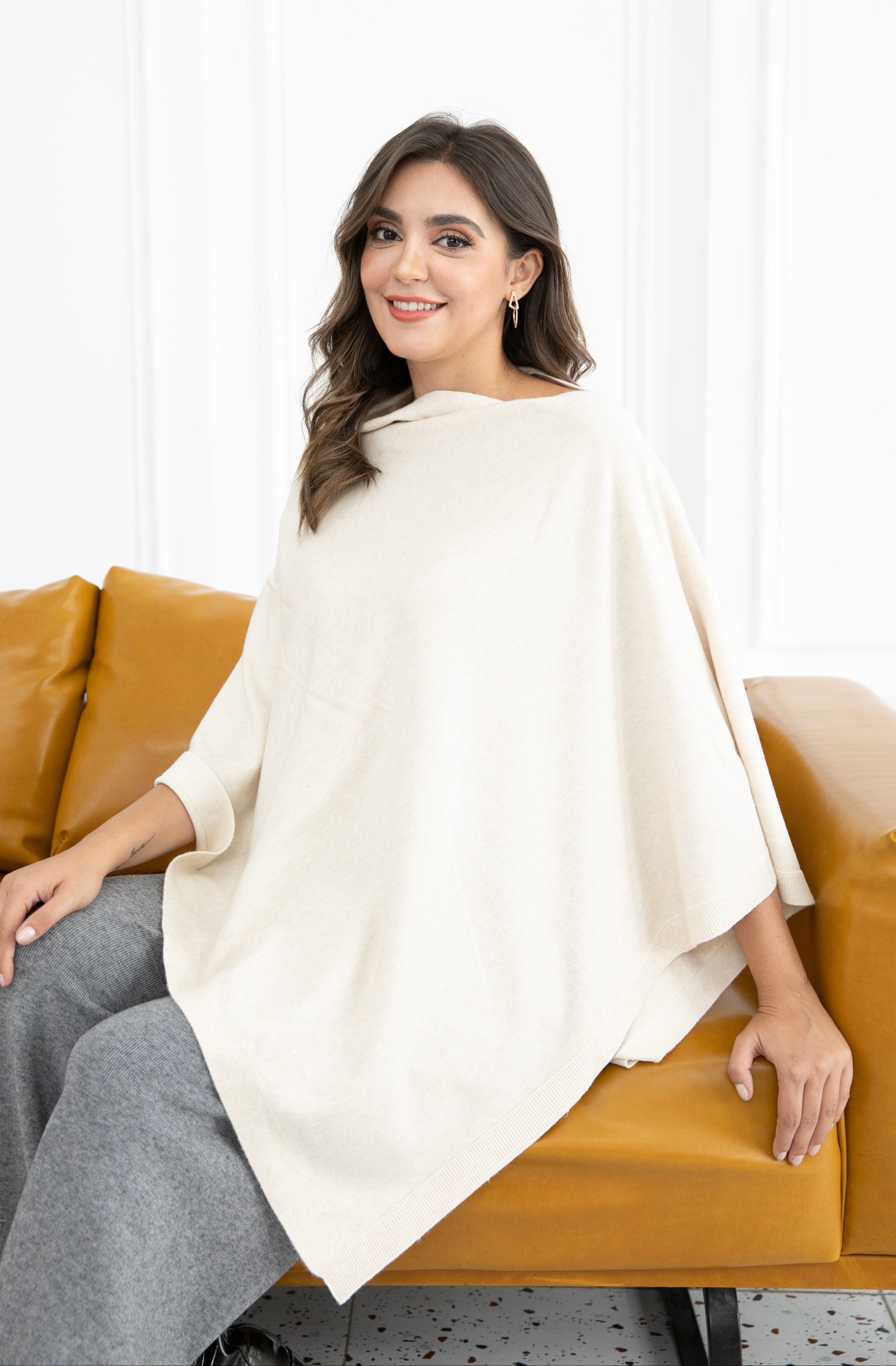 The Everywhere Knit Poncho