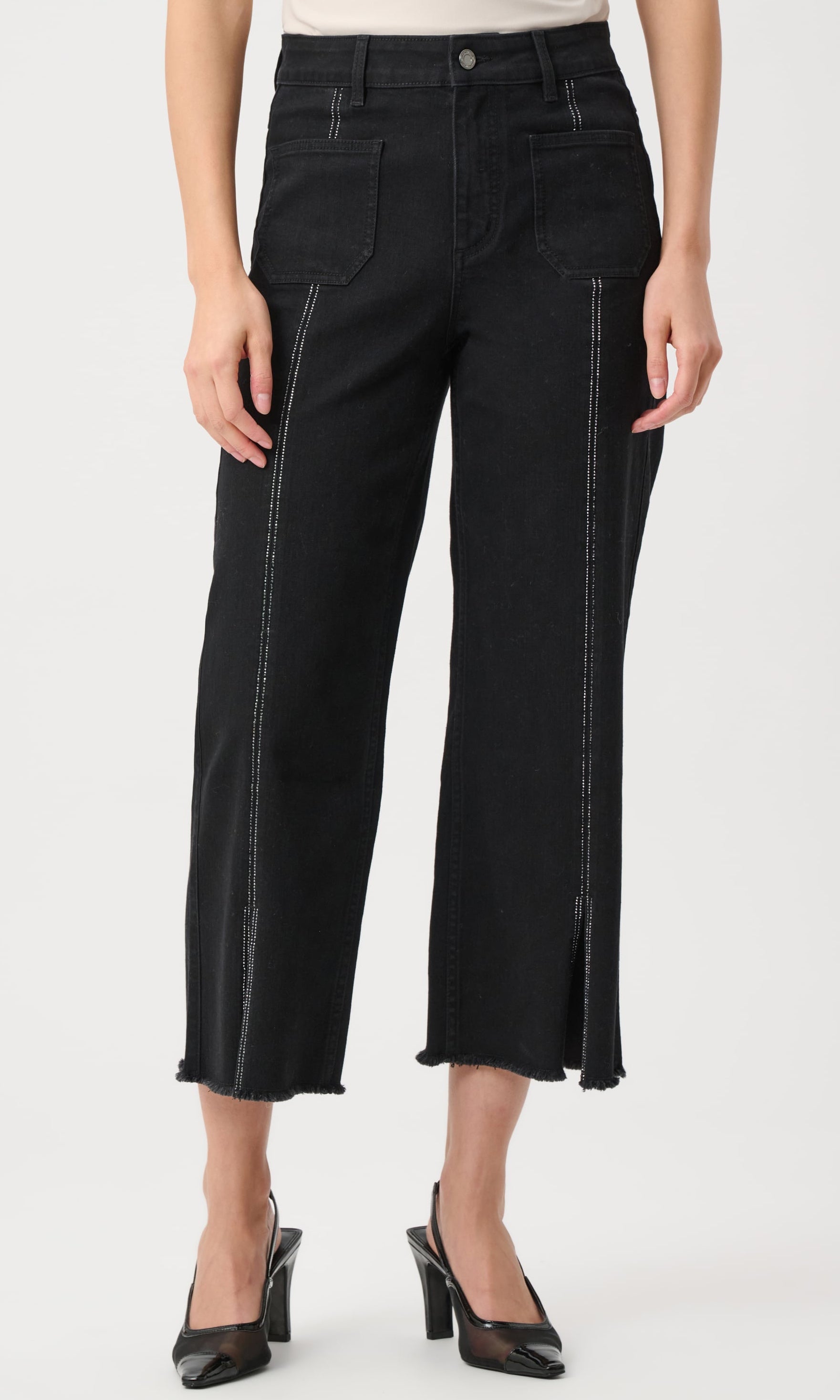 Ribkoff Front Seam Culotte Jeans