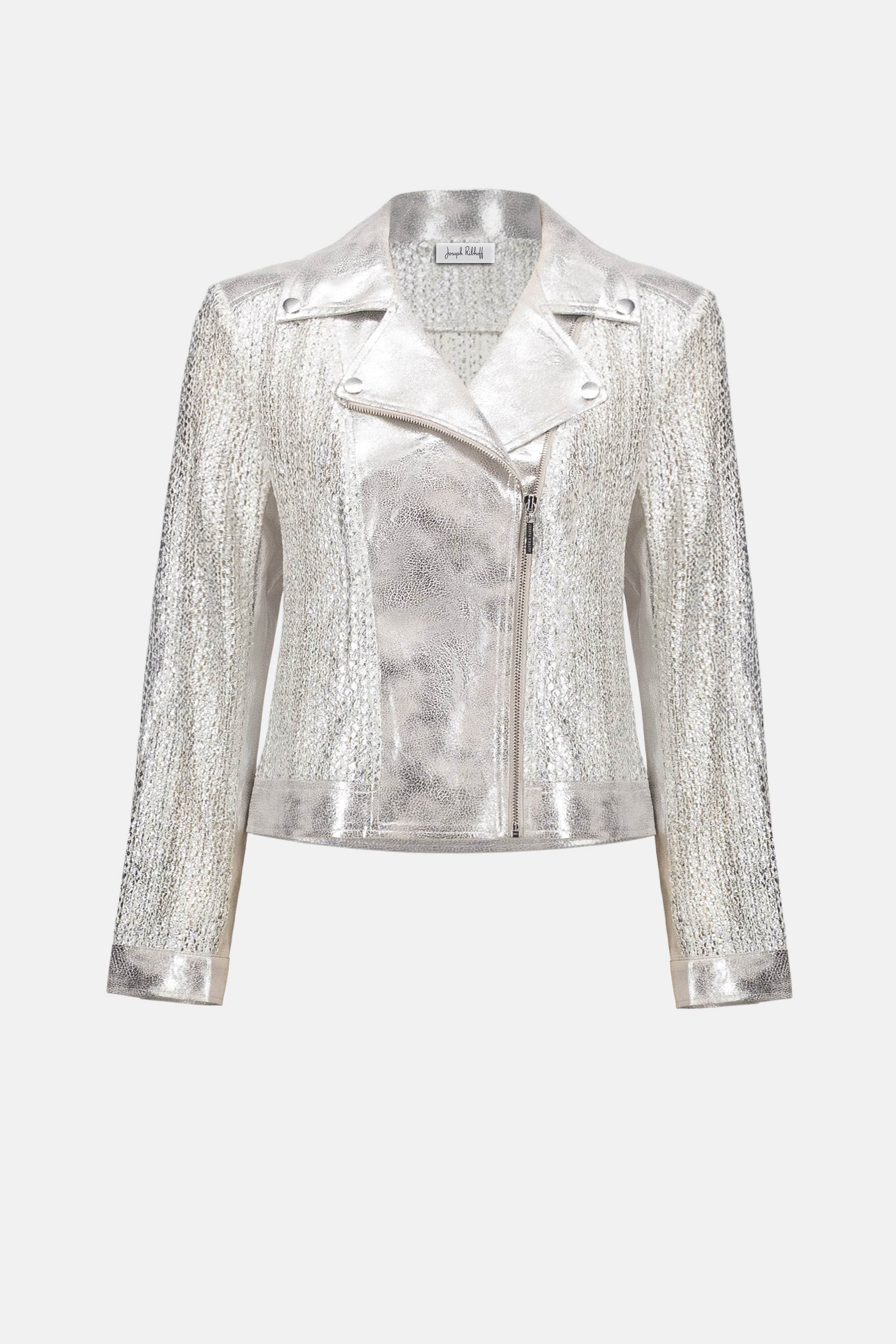 Ribkoff Metallic Moto Jacket
