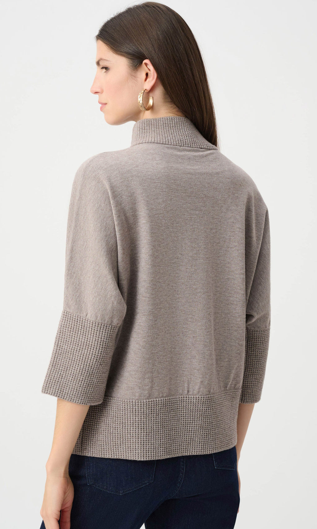 Ribkoff Zip-Neck Sweater