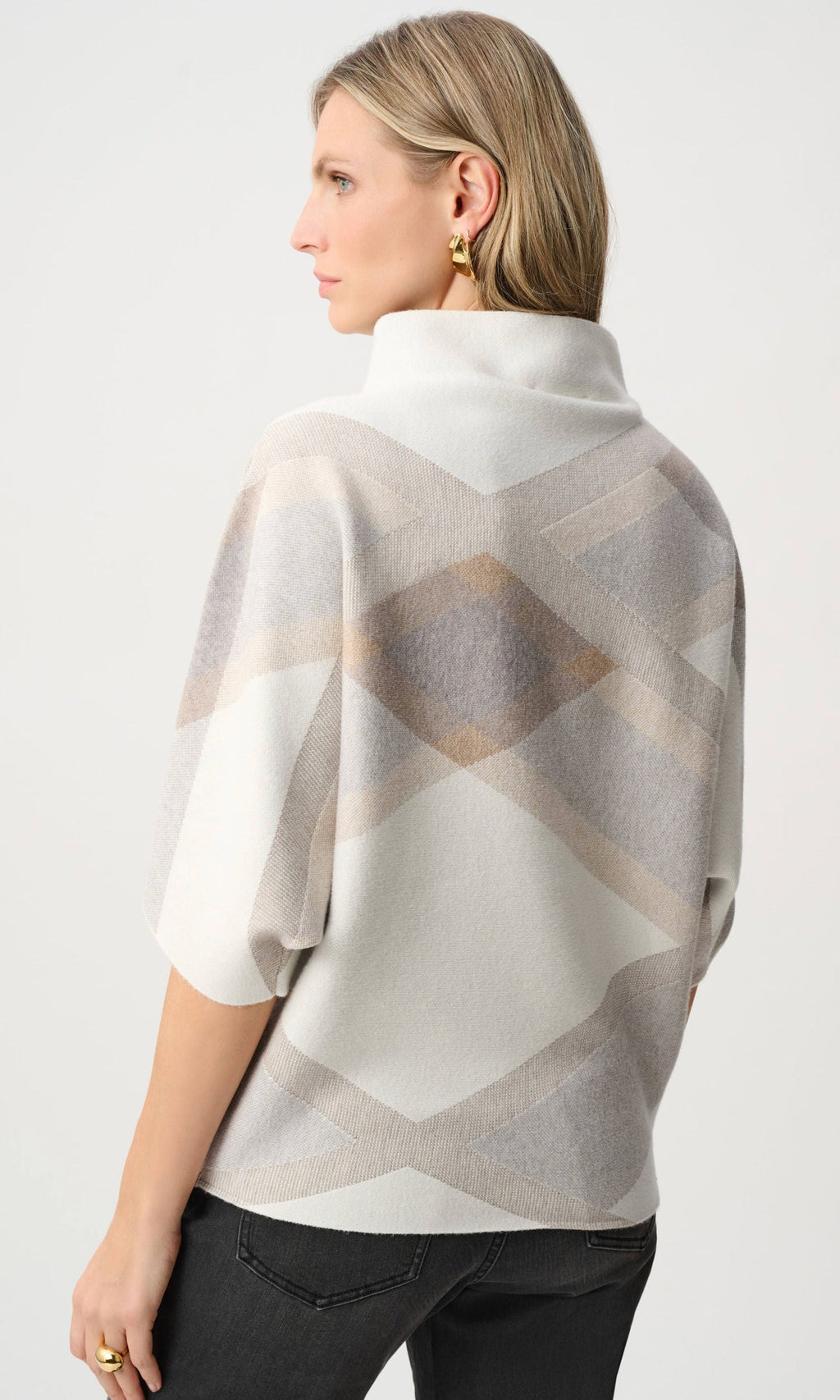 Ribkoff Funnel-Neck Sweater