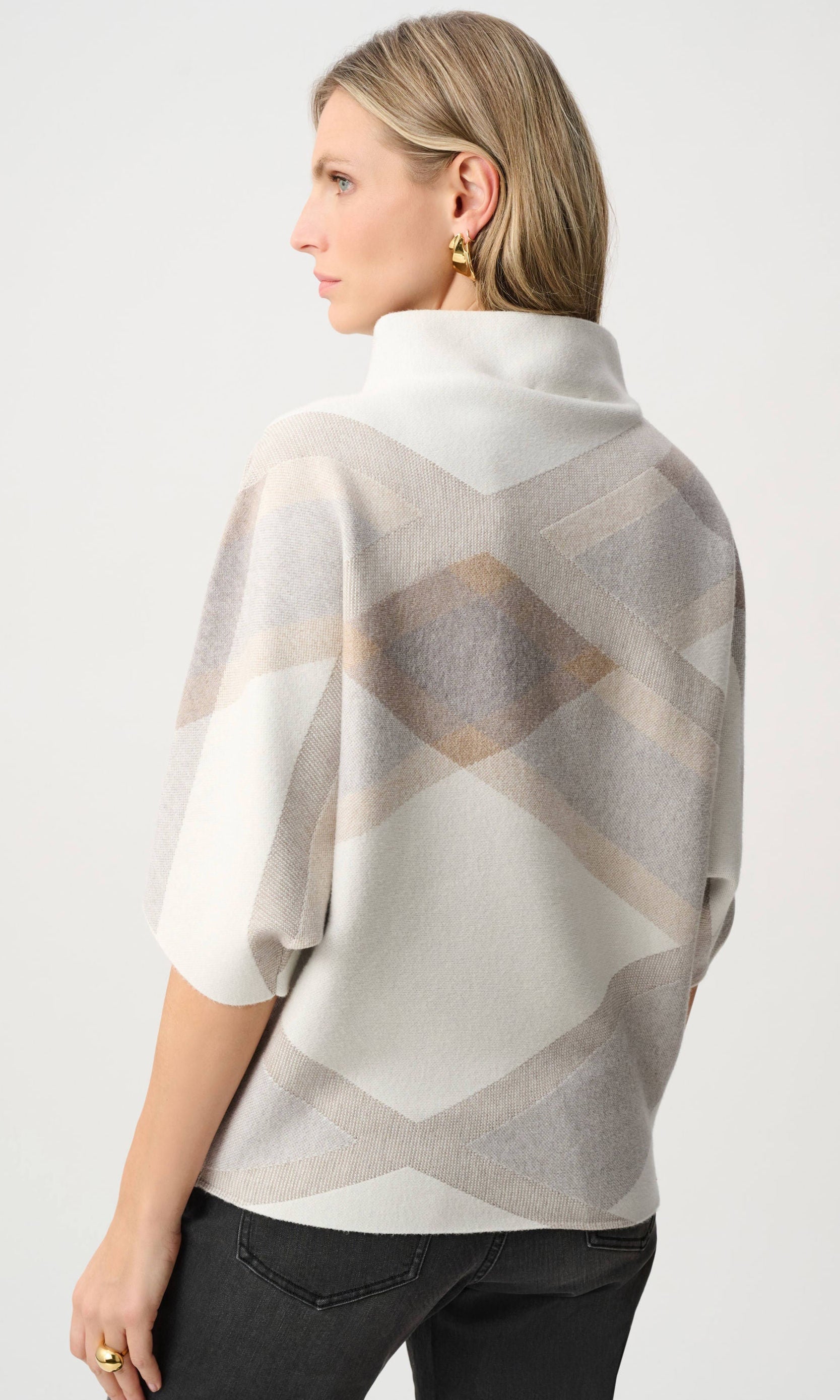 Ribkoff Funnel-Neck Sweater