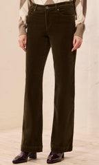 Corduroy Straight Leg Pants