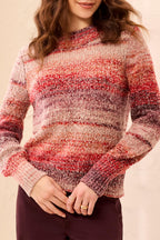 Textured Funnel Neck Sweater