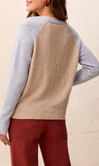 Colorblock Raglan Sweater