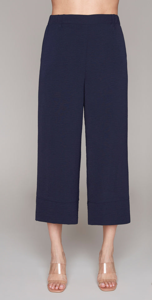 Button Detail Crop Pant