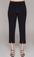 Front Slit Hem Crop Pant