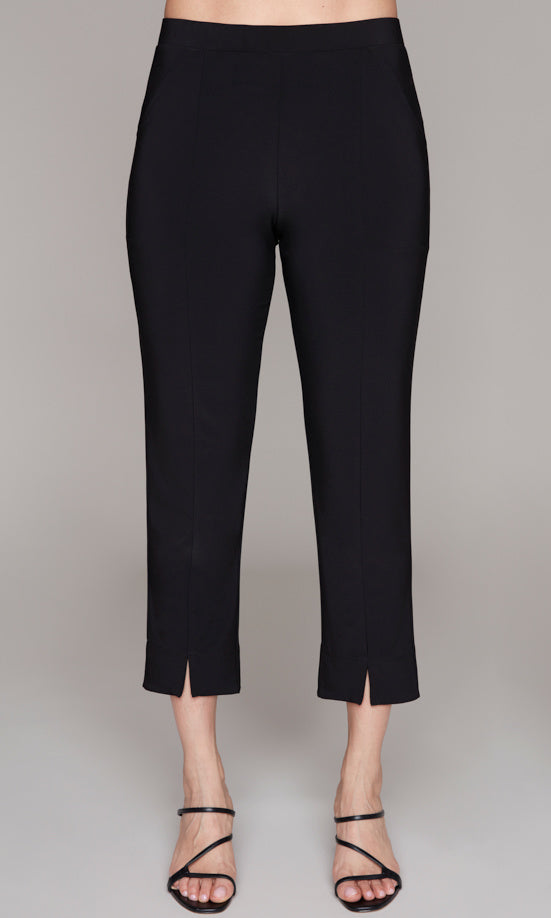 Front Slit Hem Crop Pant