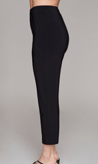 Front Slit Hem Crop Pant