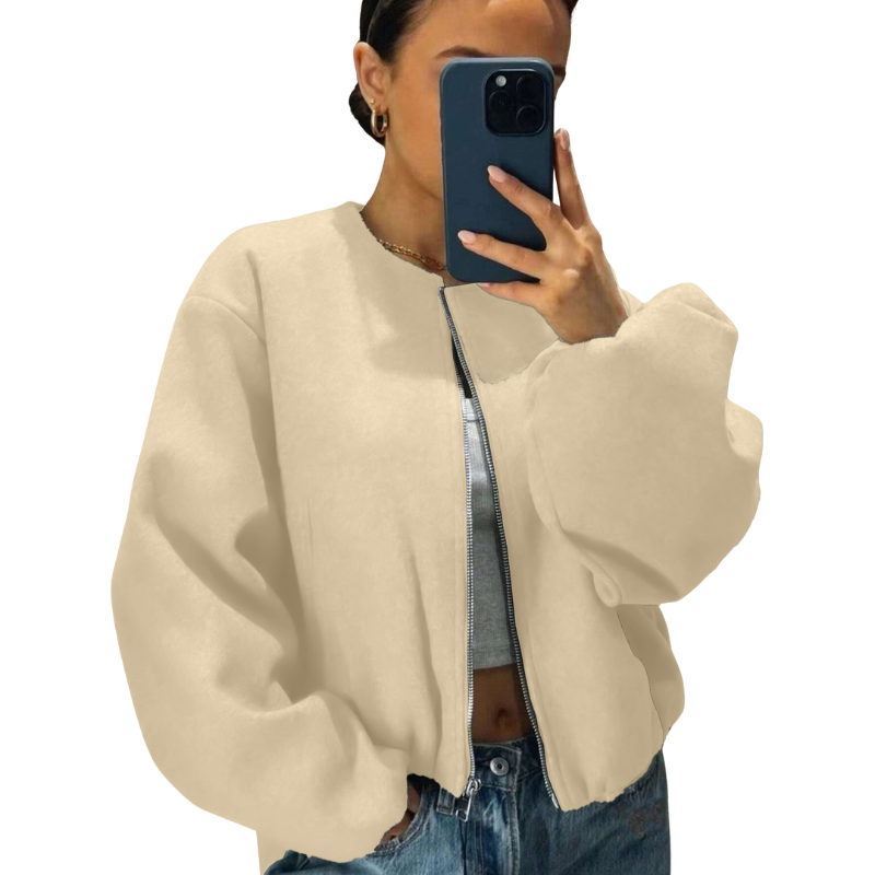 ZOE™ – Stylish Everyday Zipper Jacket