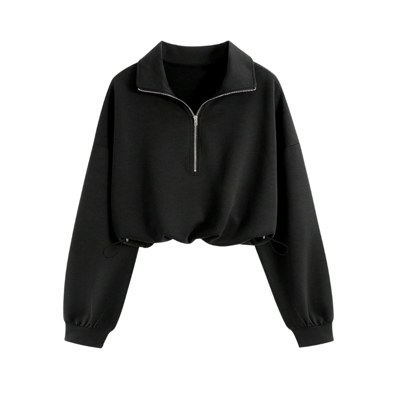 HARRIET™ – Casual Half Zip Pullover
