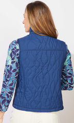 Quilted Zip Vest