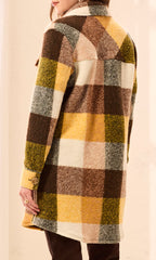 Plaid Longline Shacket