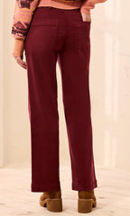 High-Rise Patch Pocket Pants