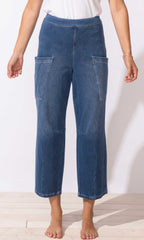 Utility Pocket Crop Denim Pant