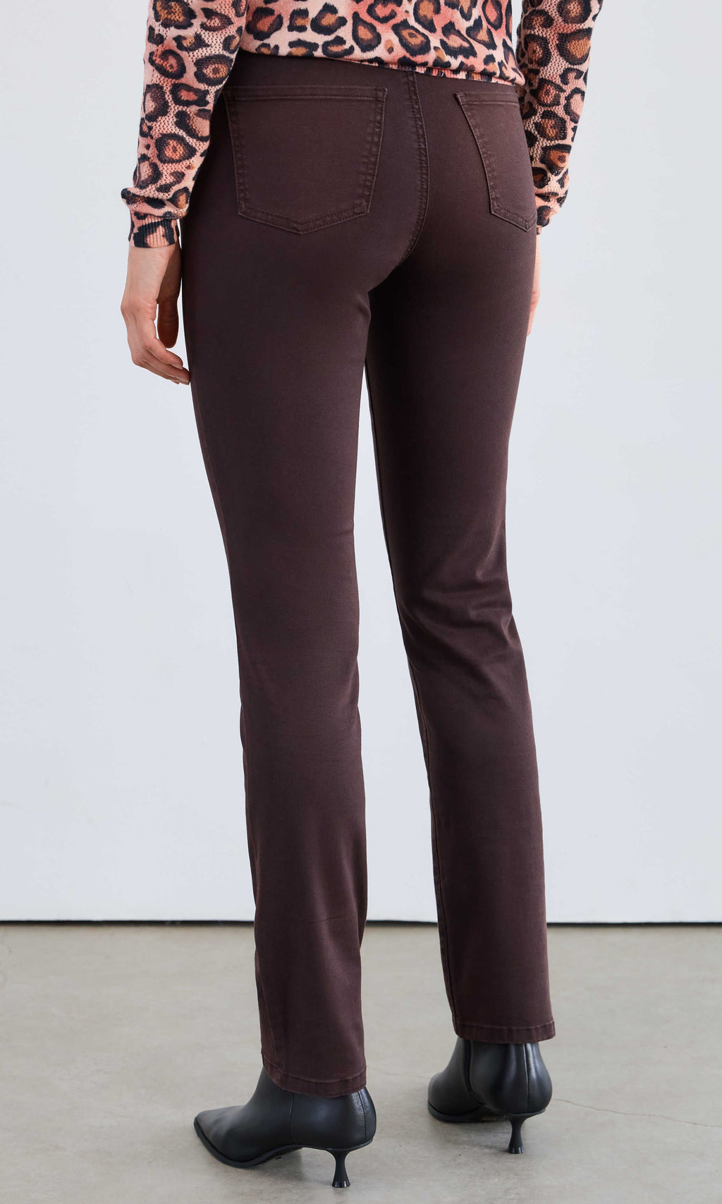 Five Pocket High Rise Straight
