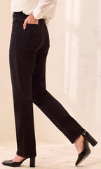 Classic Straight-Leg Stretch Jeans