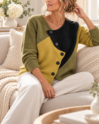 Clairè | Color Block Knit Sweater