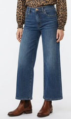 Cropped Wide Leg Jeans