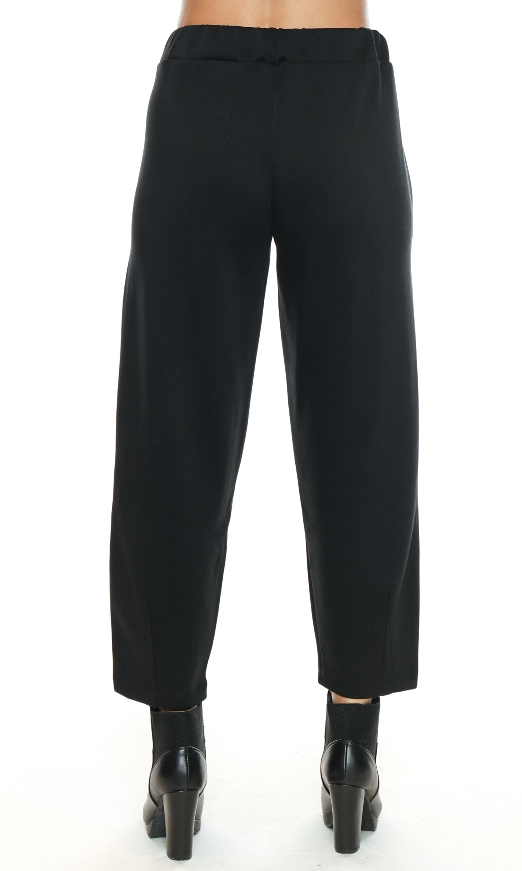 Scuba Knit Wide Leg Pants