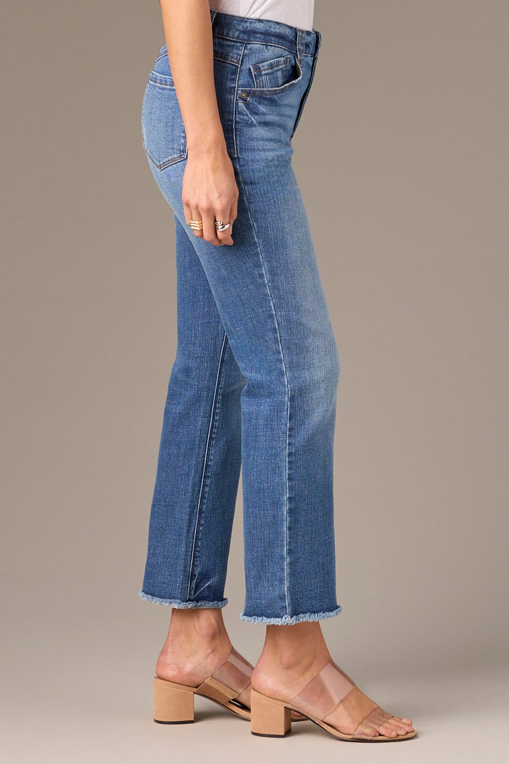 Cropped Soft Stretch Jeans