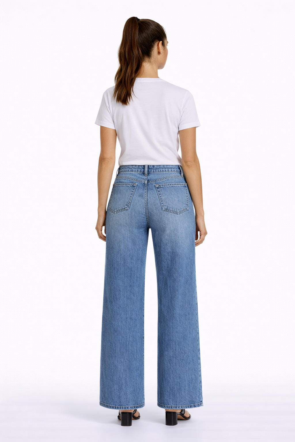 Full Length Wide Leg Jean