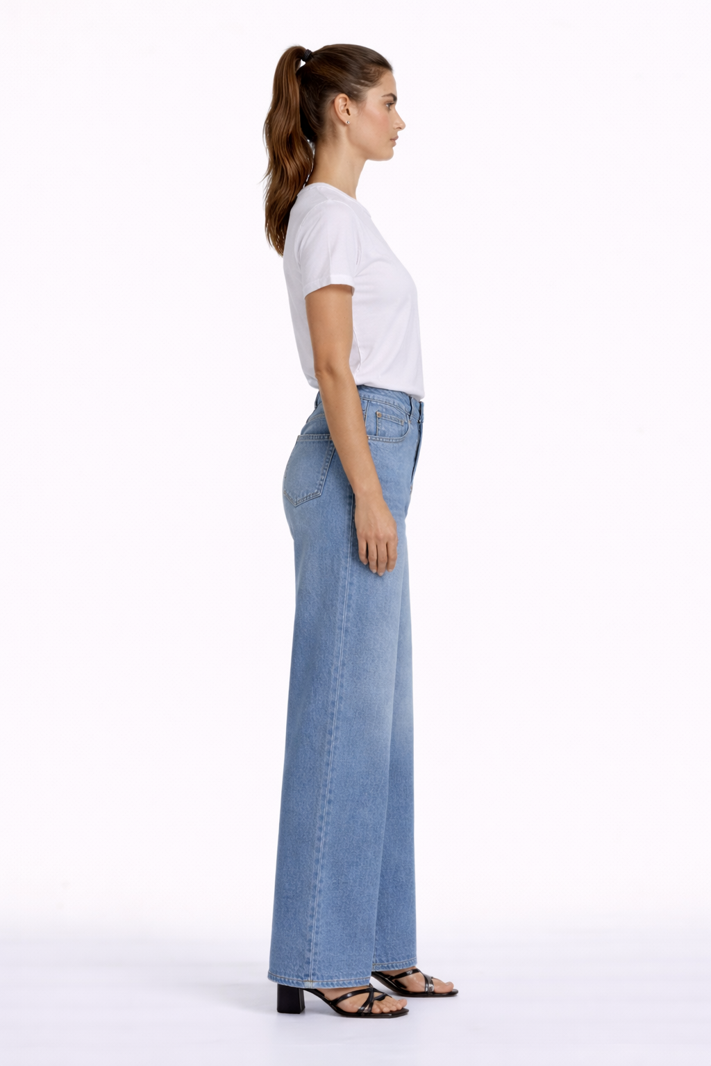 Full Length Wide Leg Jean