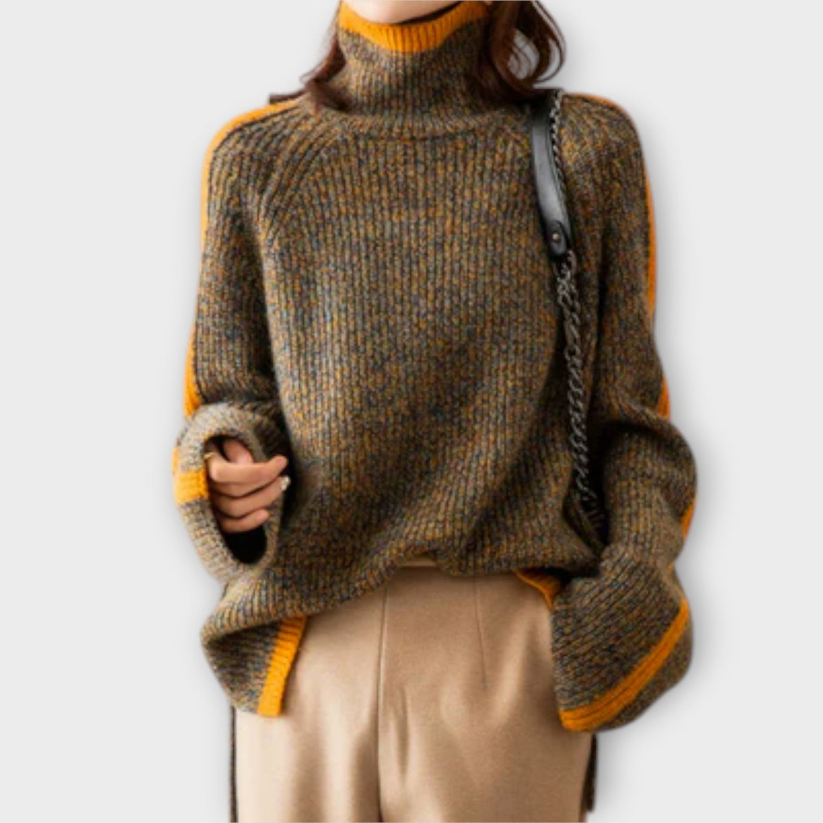 Breseis - Vintage Turtleneck Jumper