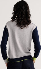 Heart Detail Cashmere Blend Sweater