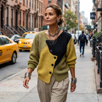 Clairè | Color Block Knit Sweater