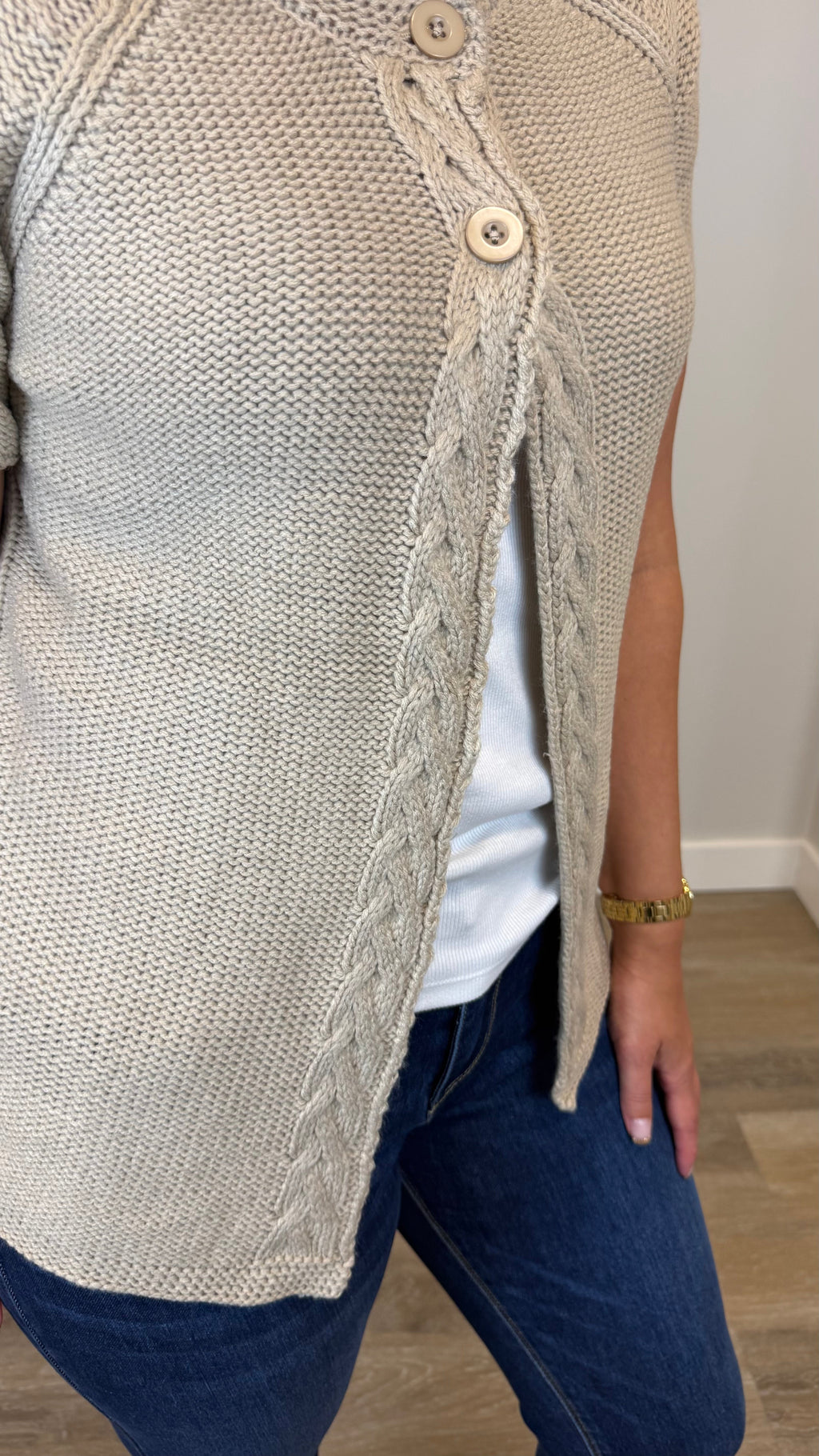 Cable Detail Cardigan