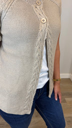 Cable Detail Cardigan