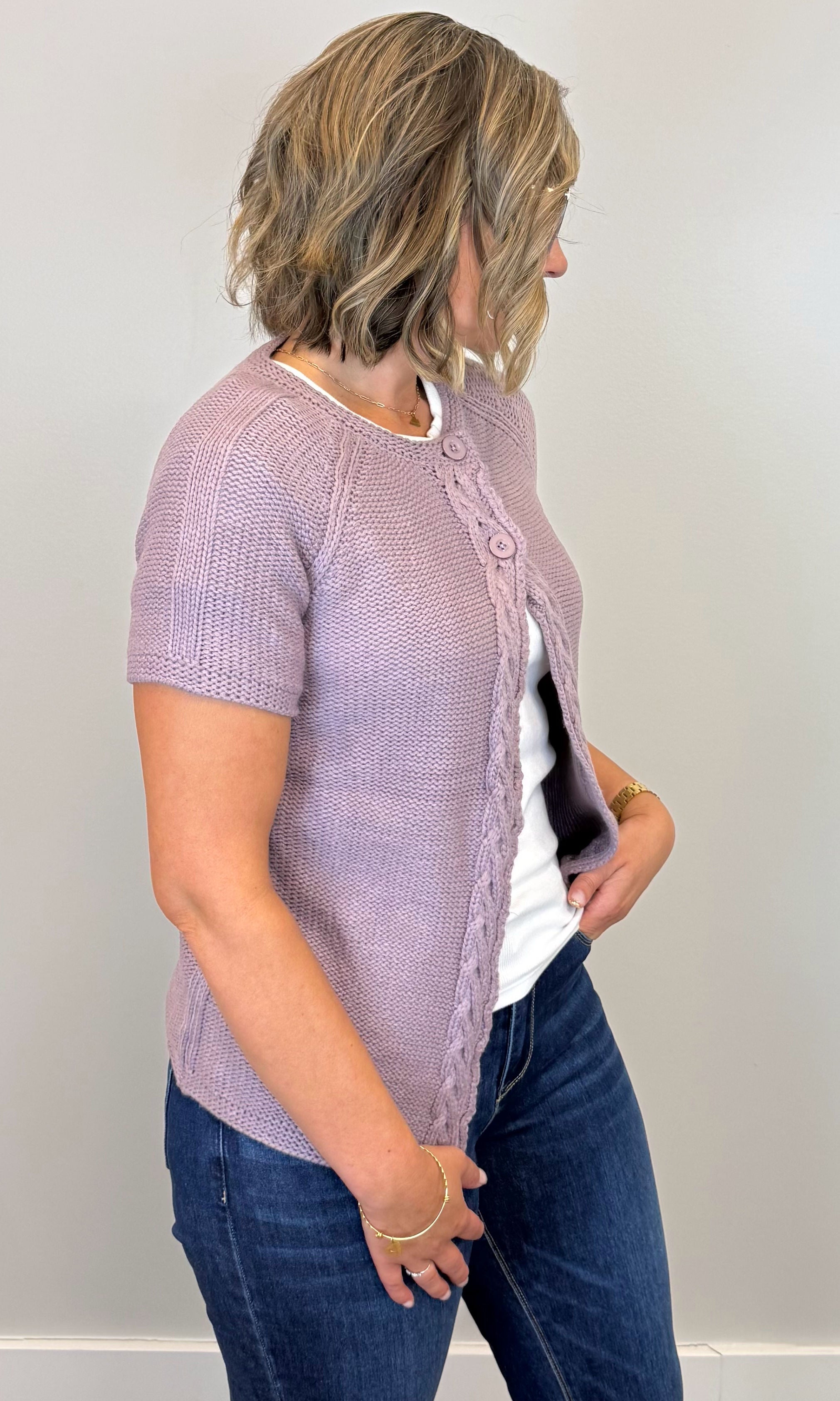 Cable Detail Cardigan