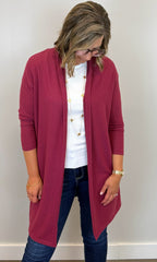 Longline Knit Cardigan