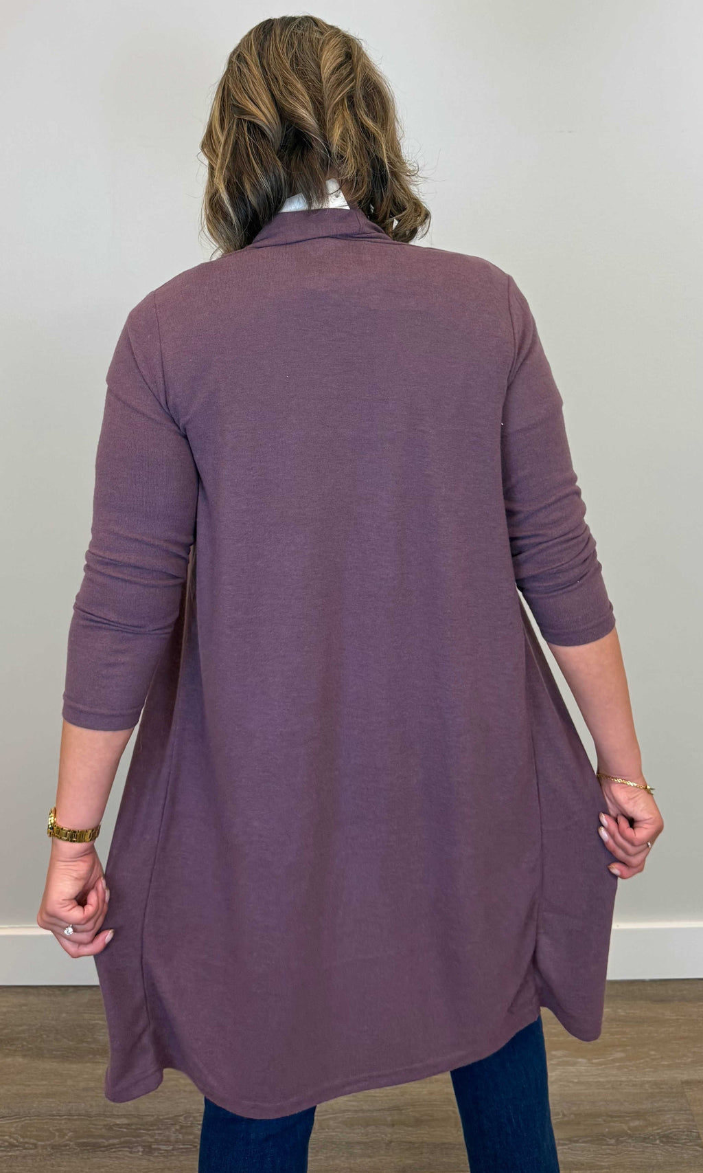 Longline Knit Cardigan
