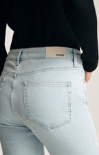 Slim Fit Cropped Stretch Denim Jeans