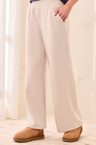 Wide Leg Pull-On Pants